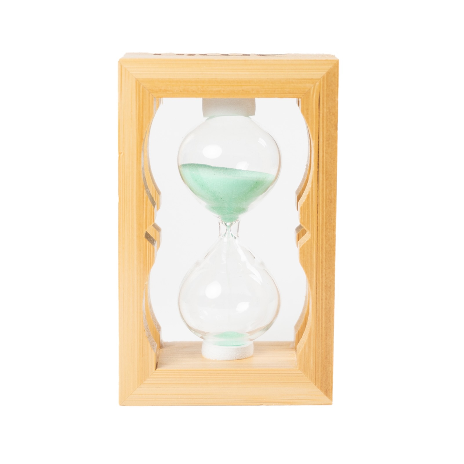 Clepsidra cu nisip verde 3 min (6x9 cm) Clepsidra cu nisip verde 3 min (6x9 cm)