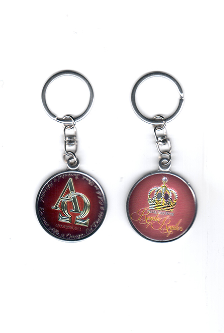 Breloc metalic cu mesaj crestin - Tatal meu este Regele Regilor Breloc metalic cu mesaj crestin - Tatal meu este Regele Regilor