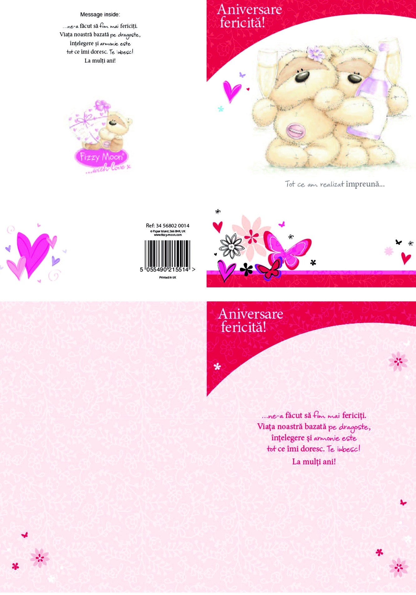 Felicitare - Aniversara fericita, La multi ani Felicitare - Aniversara fericita, La multi ani