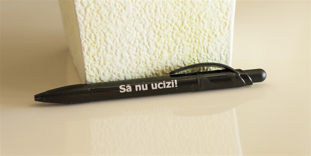 Pix cu mesaj crestin - Sa nu ucizi Pix cu mesaj crestin - Sa nu ucizi