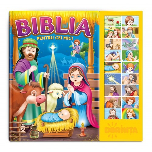 Carte cu sunete. Biblia - Carte educativă Carte cu sunete. Biblia - Carte educativă