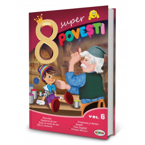 8 Super povești - Pinocchio,...
