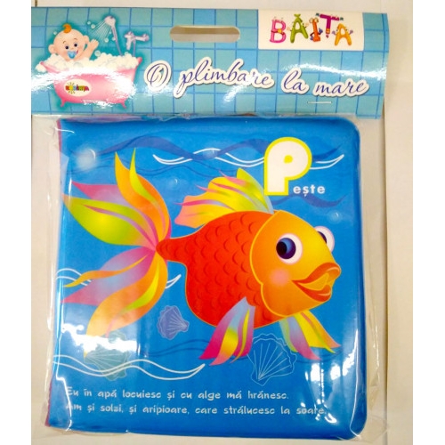Carte pentru baie - O plimbare la mare Carte pentru baie - O plimbare la mare