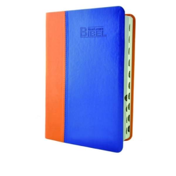 Biblia in limba germana - Neue Luther Bibel - Orange/Bleu, index Biblia in limba germana - Neue Luther Bibel - Orange/Bleu, index