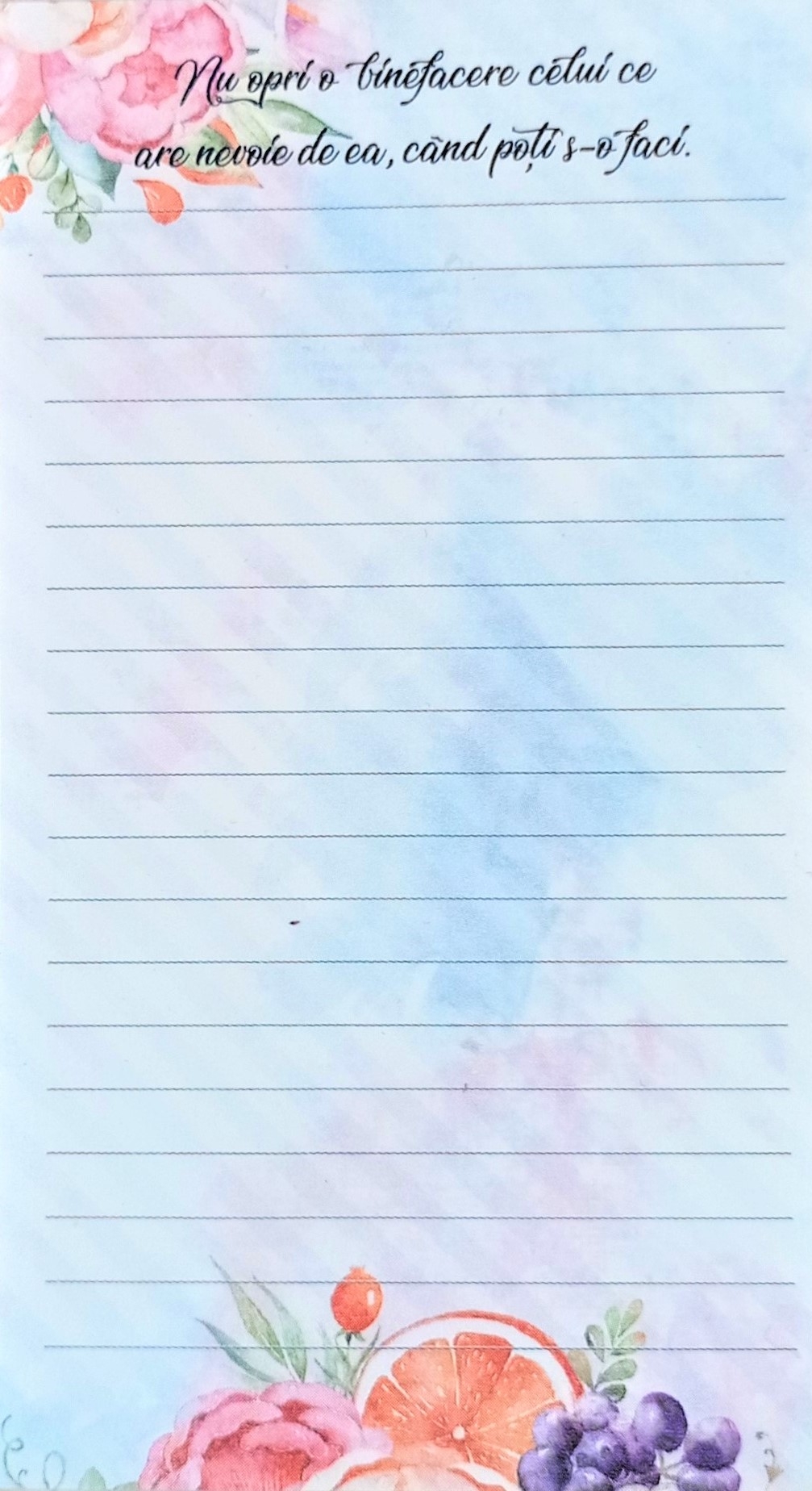 Carnetel - Nu opri o binefacere Carnetel - Nu opri o binefacere