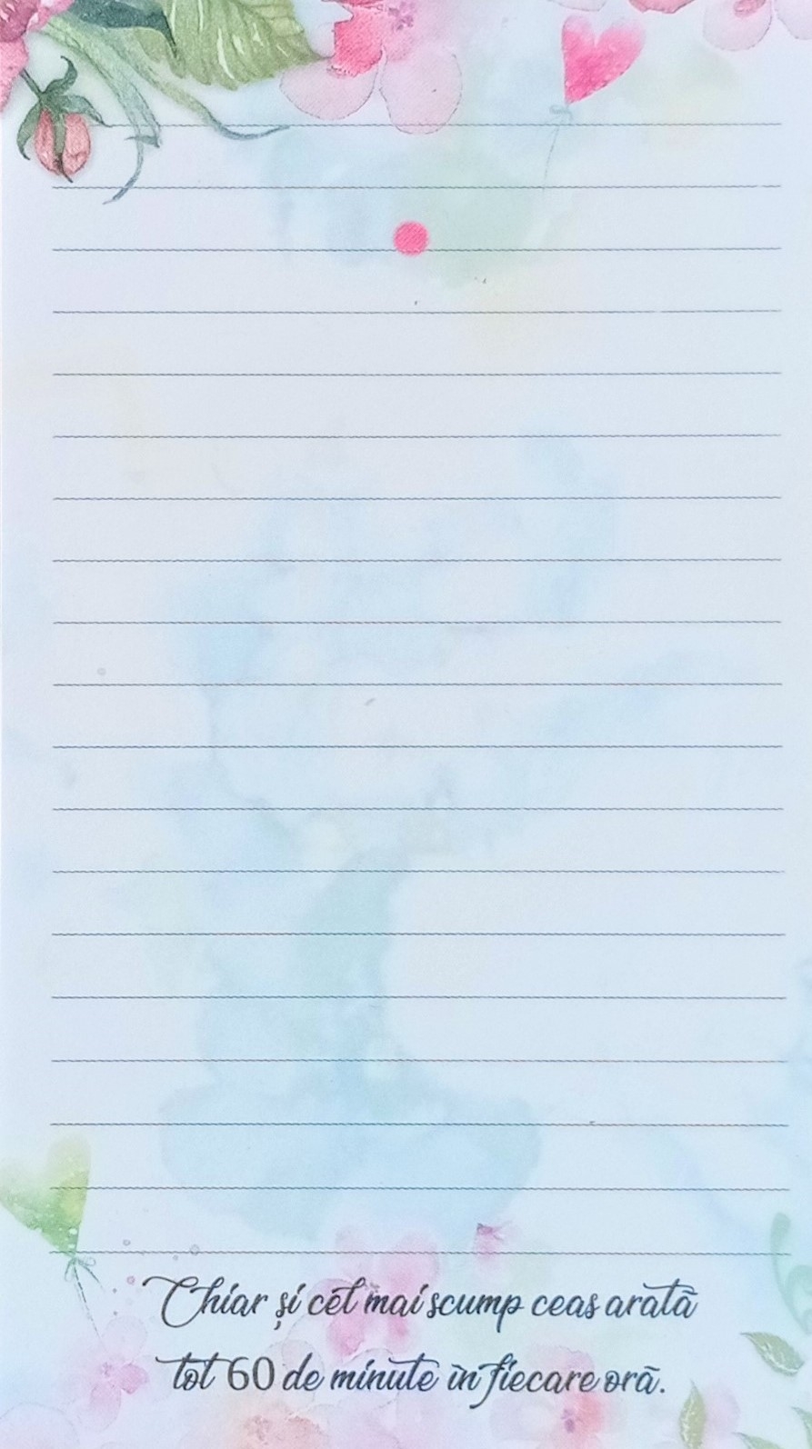 Carnetel cu magnet pentru frigider - Chiar si cel mai scump ceas Carnetel cu magnet pentru frigider - Chiar si cel mai scump ceas