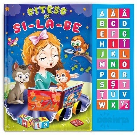Carte cu sunete - Citesc pe silabe