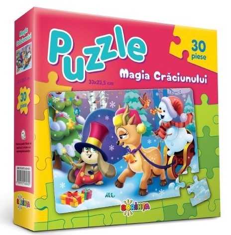 Puzzle - Magia Crăciunului (30 de piese)