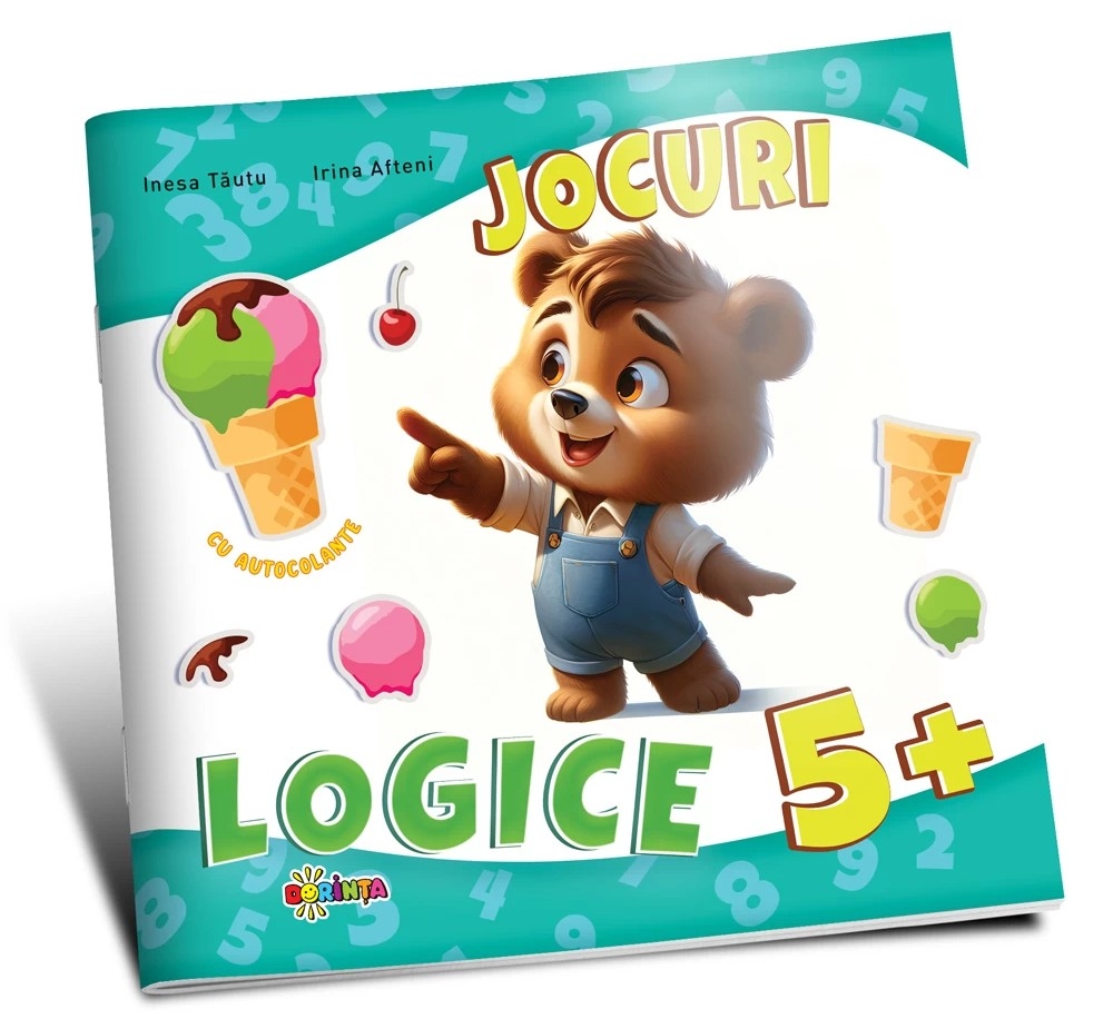 Jocuri logice 5+ (cu autocolante) Jocuri logice 5+ (cu autocolante)