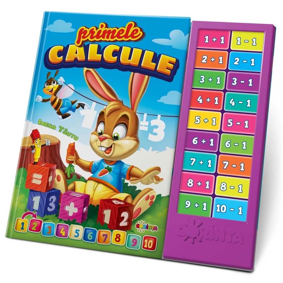 Carte cu sunete - Primele calcule