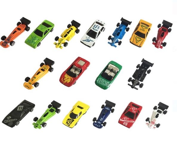 Set masini, Die Cast - 17 buc. - Jucarii pentru copii (3+)