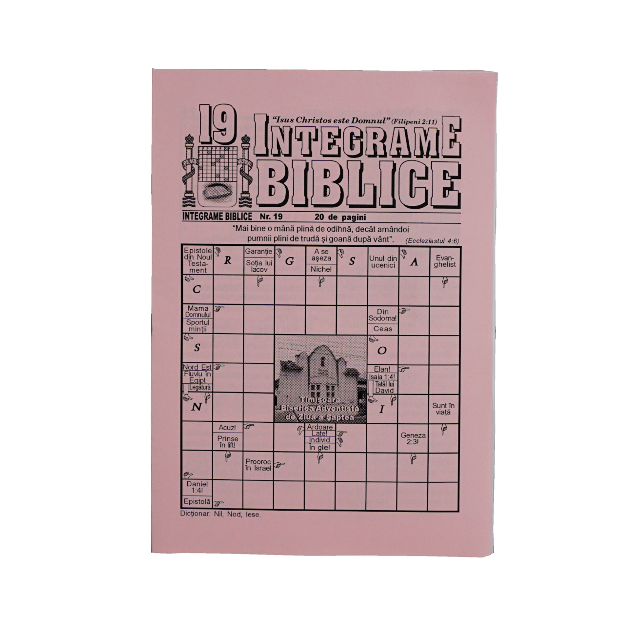 Integrame biblice - nr. 19 Integrame biblice - nr. 19