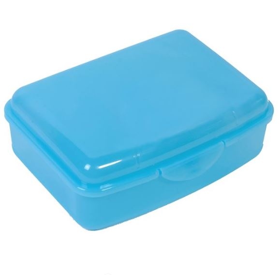 Cutie mancare, albastru deschis (1,35l) Cutie mancare, albastru deschis (1,35l)