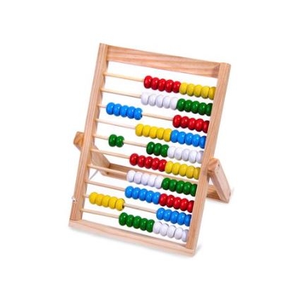 ABAC din lemn - 100 bile (15.5X21cm) (3+) ABAC din lemn - 100 bile (15.5X21cm) (3+)