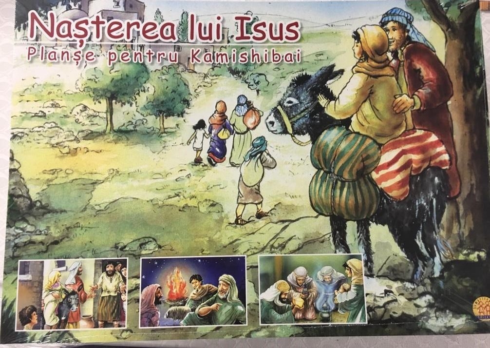 Povestea Nașterii lui Isus - Plansa cu imagini Povestea Nașterii lui Isus - Plansa cu imagini