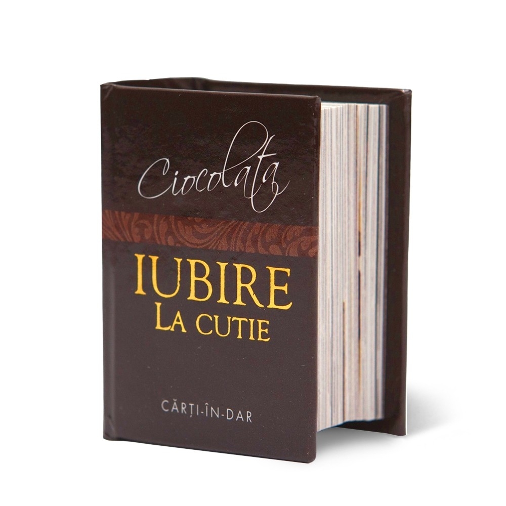 Carticica in dar - Ciocolată, iubire la cutie
