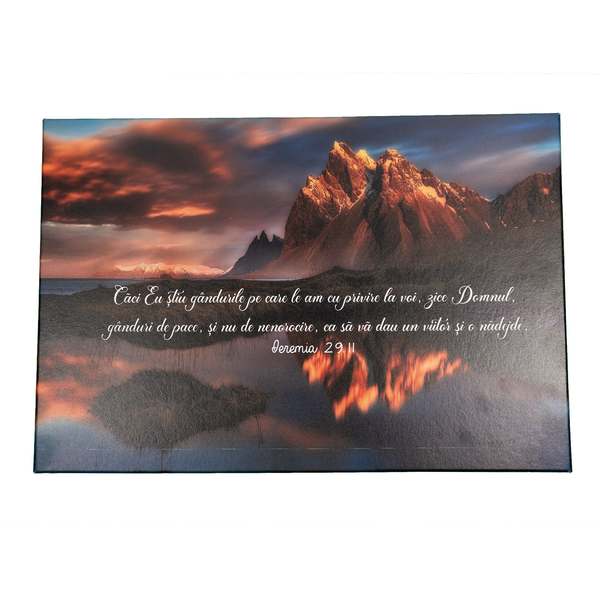 Tablou - "Caci Eu stiu gandurile pe care le am cu privire la voi..." (Ieremia 29:11) Tablou - "Caci Eu stiu gandurile pe care le am cu privire la voi..." (Ieremia 29:11)