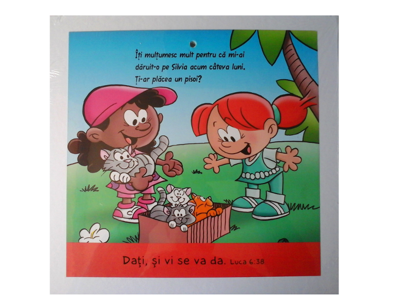 Tablou pentru copii - Dati, si vi se va da. Tablou pentru copii - Dati, si vi se va da.