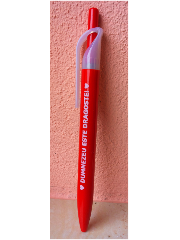 Pix cu mesaj crestin - Dumnezeu este dragoste! Pix cu mesaj crestin - Dumnezeu este dragoste!