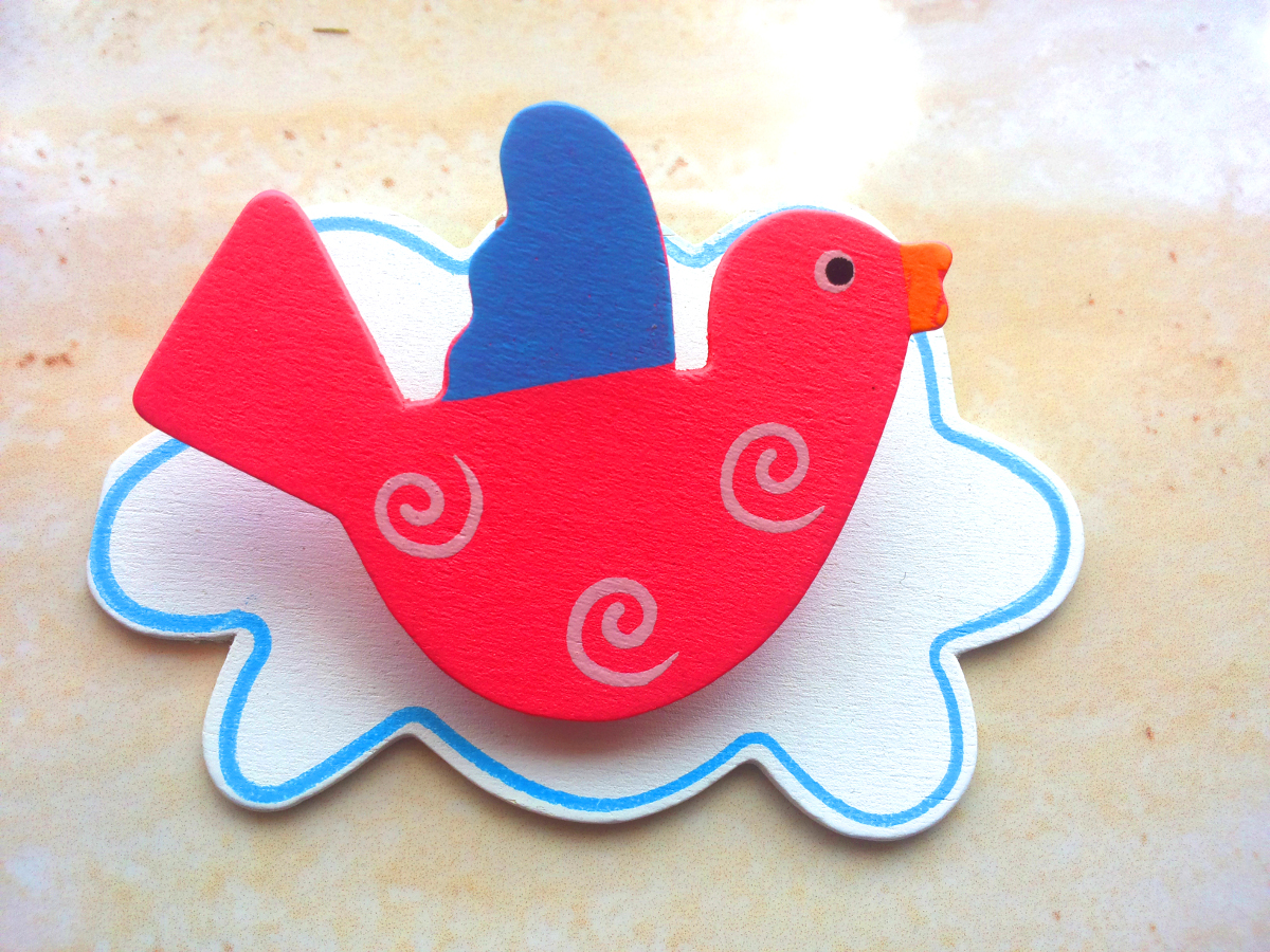 Magnet decorativ - Pasare