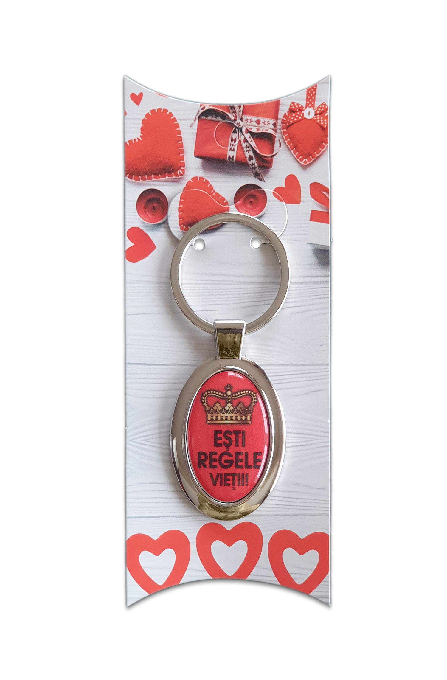 Breloc oval - Regele vietii Breloc oval - Regele vietii