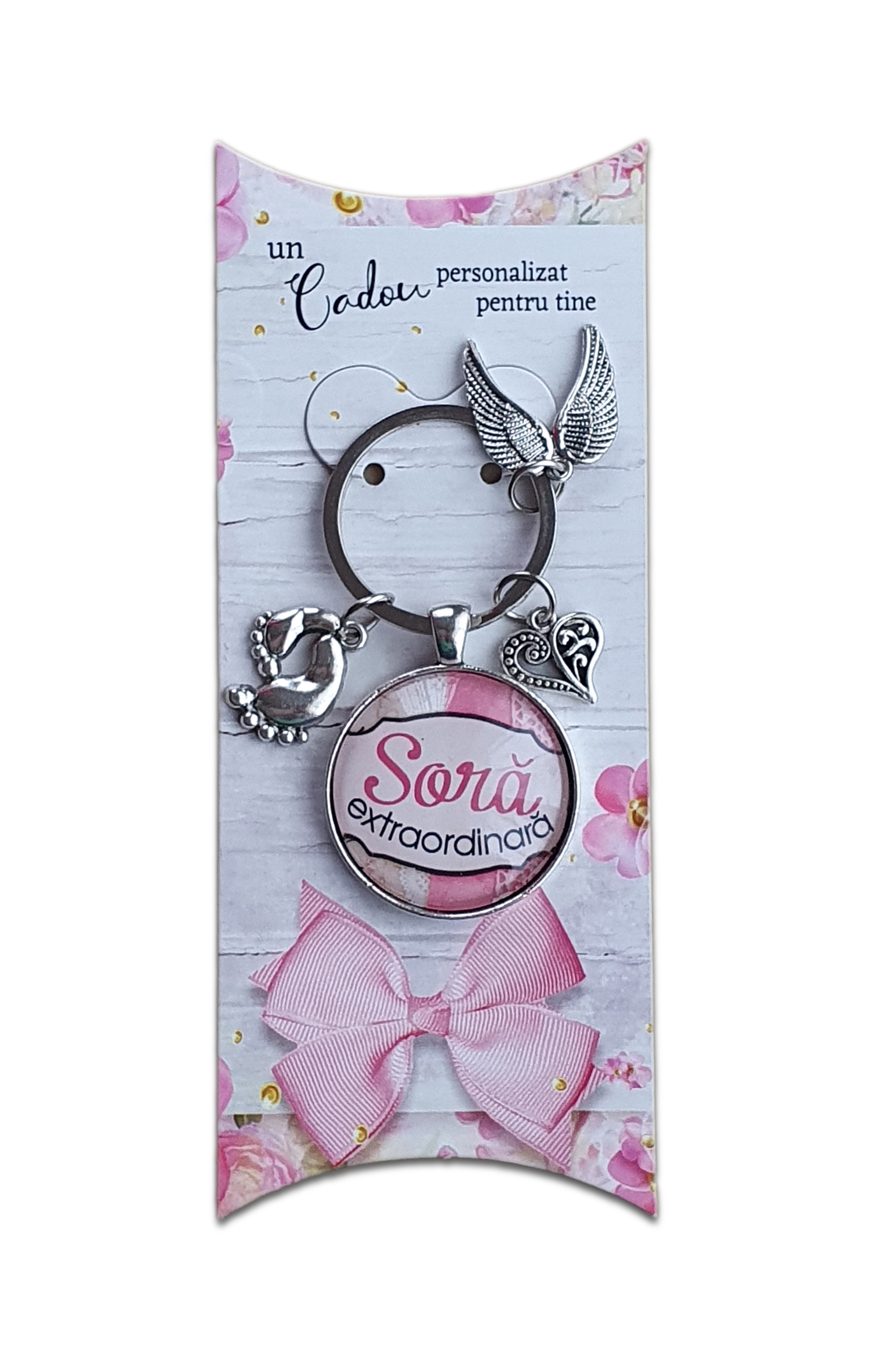 Breloc rotund - Sora extraordinara Breloc rotund - Sora extraordinara