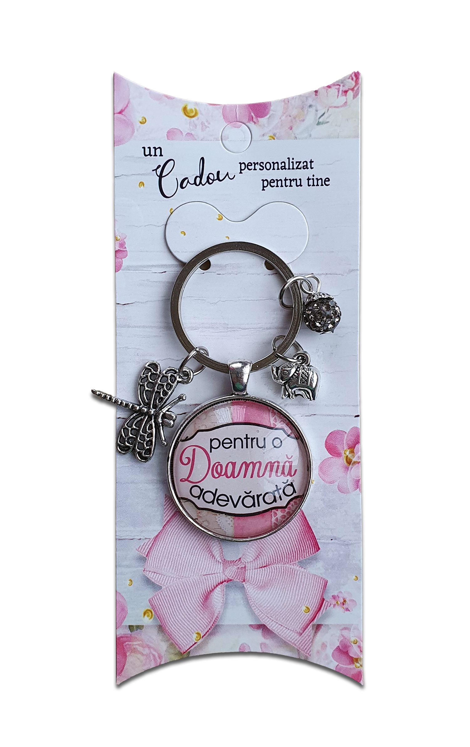 Breloc rotund - Doamna adevarata Breloc rotund - Doamna adevarata