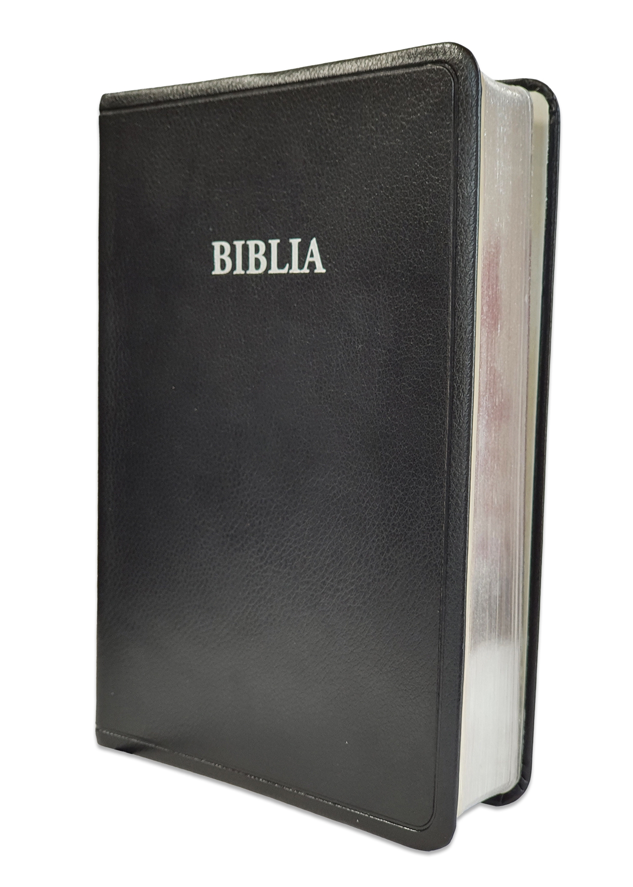 Biblia traducere literala noua, marime medie, coperta piele, neagra, argintata, 19 harti biblice Biblia traducere literala noua, marime medie, coperta piele, neagra, argintata, 19 harti biblice