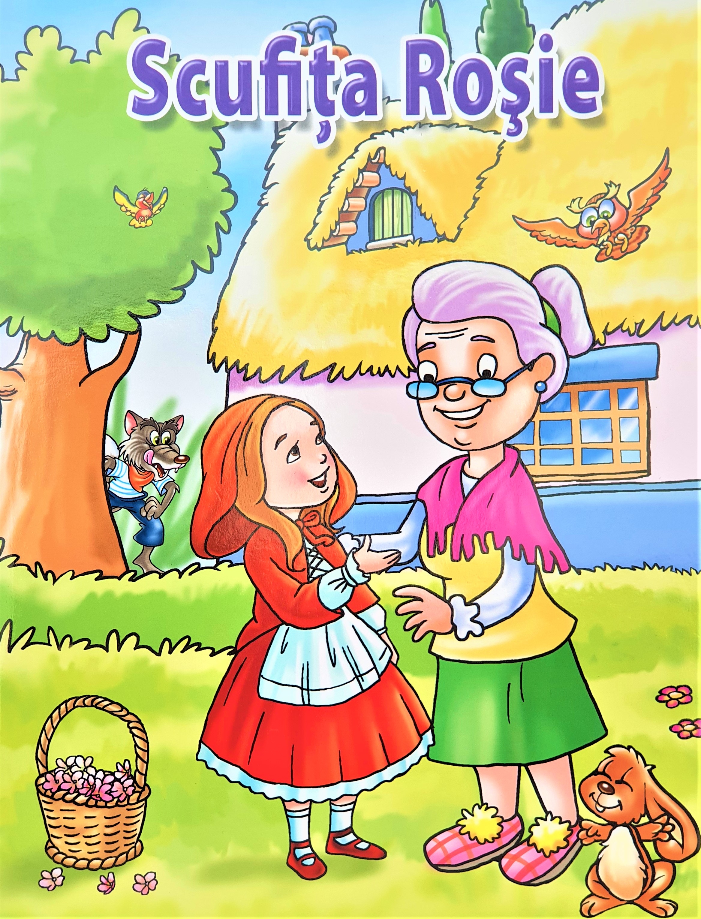 Scufita Rosie - Povestiri pentru copii (3-7 ani) (23x30cm) Scufita Rosie - Povestiri pentru copii (3-7 ani) (23x30cm)