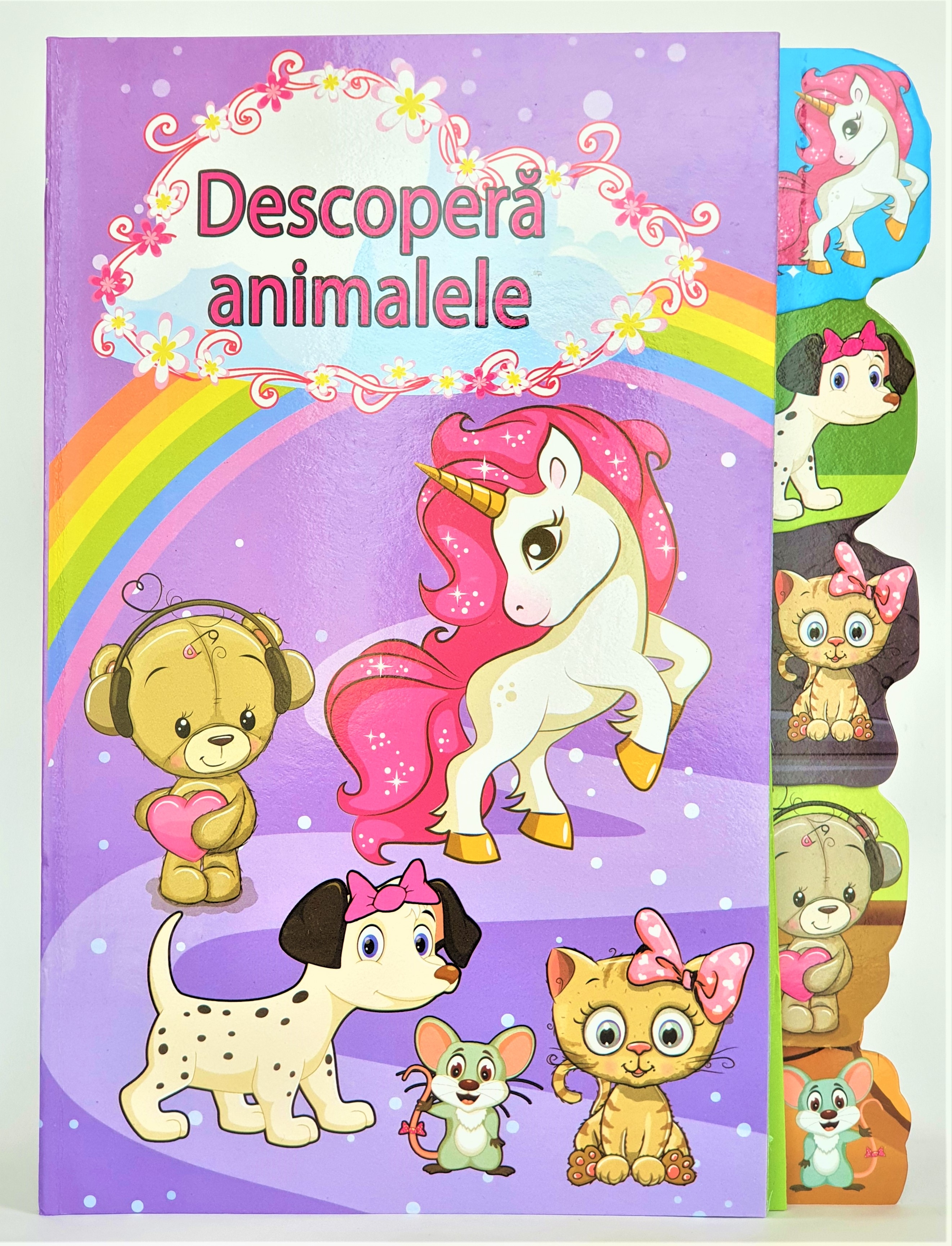 Descopera animalele  - Carte despre animale pentru copii (3-7 ani)