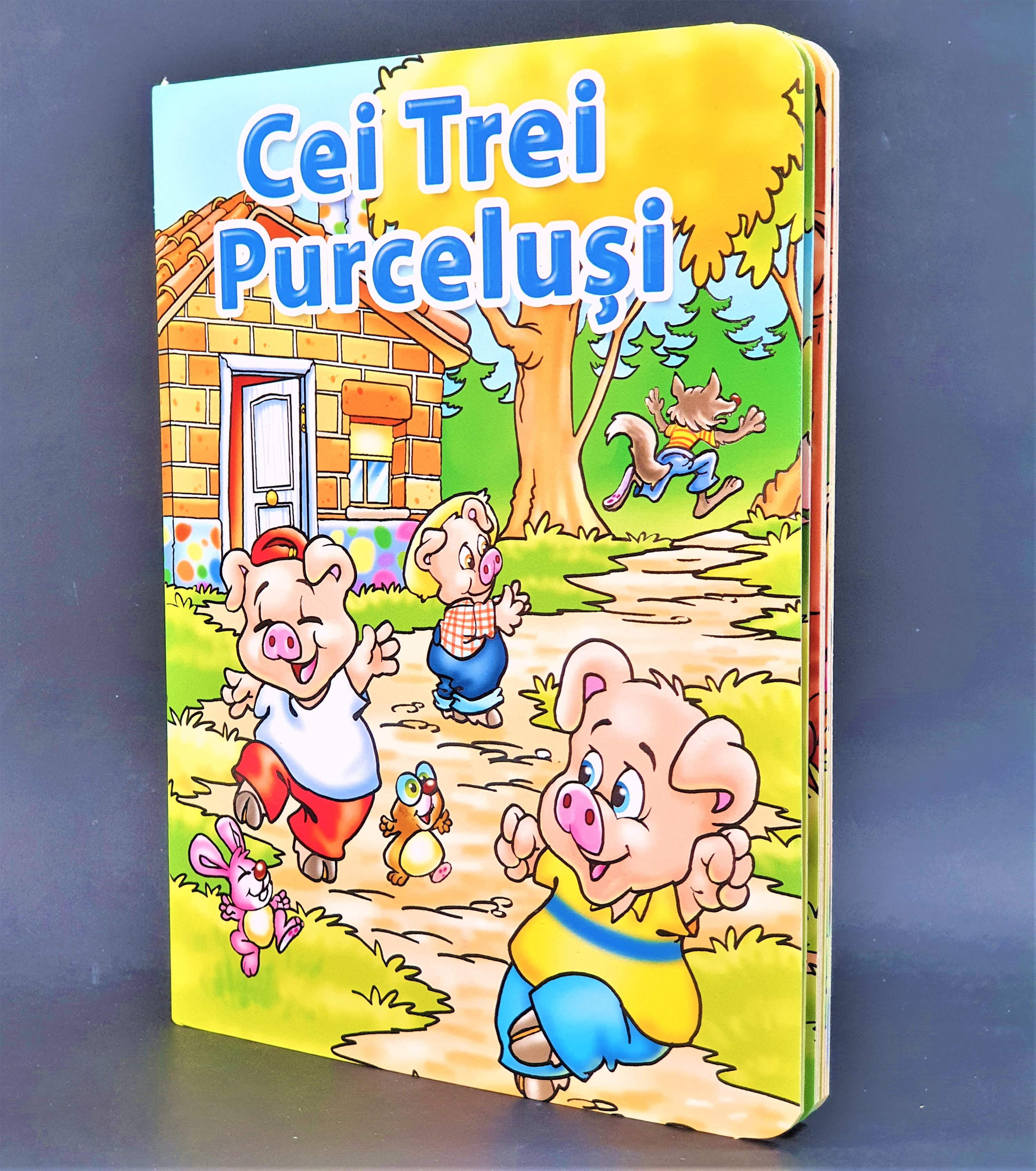 Cei Trei Purcelusi - Povestiri pentru copii (3-7 ani) Cei Trei Purcelusi - Povestiri pentru copii (3-7 ani)
