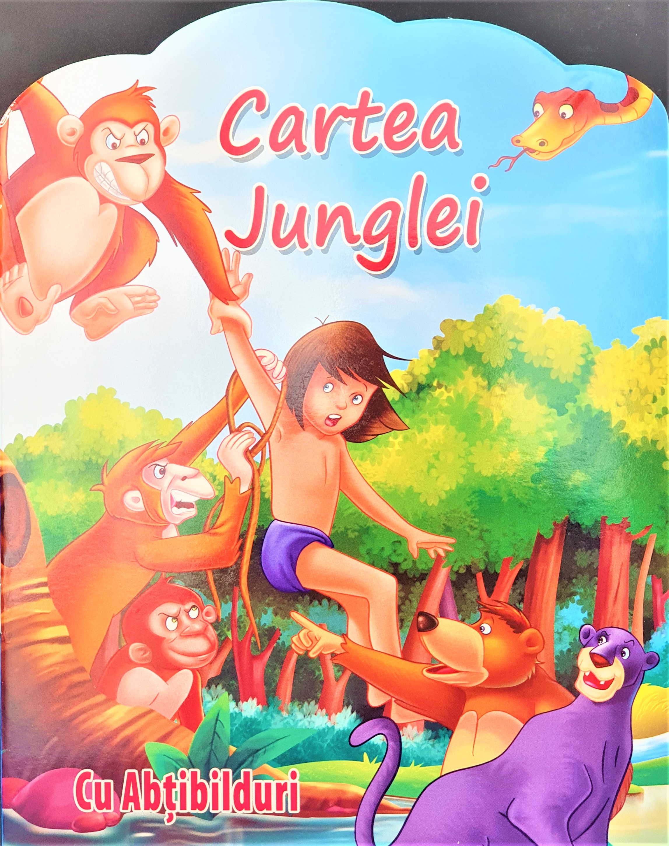 Cartea Junglei, cu Abtibilduri - Povestiri pentru copii (5-7 ani) Cartea Junglei, cu Abtibilduri - Povestiri pentru copii (5-7 ani)