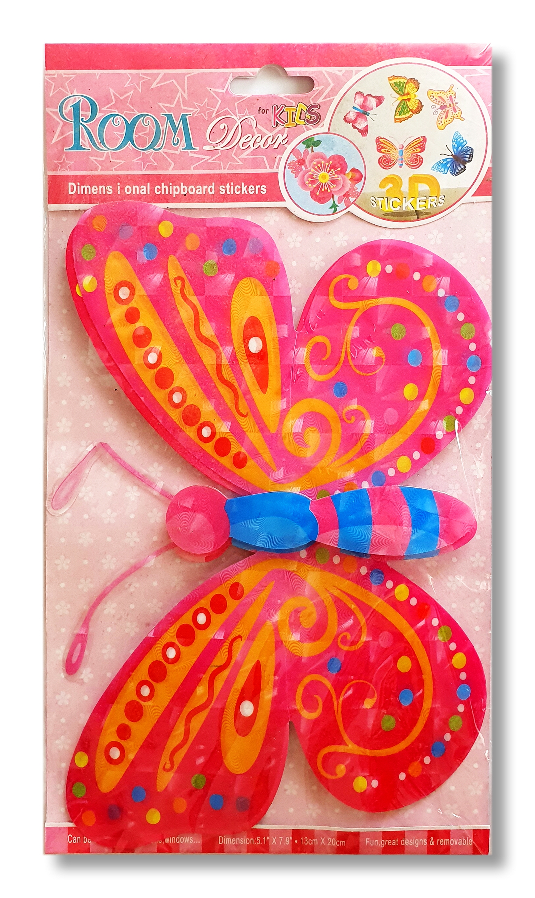 Fluture 3D decorativ pentru pereti (3) Fluture 3D decorativ pentru pereti (3)