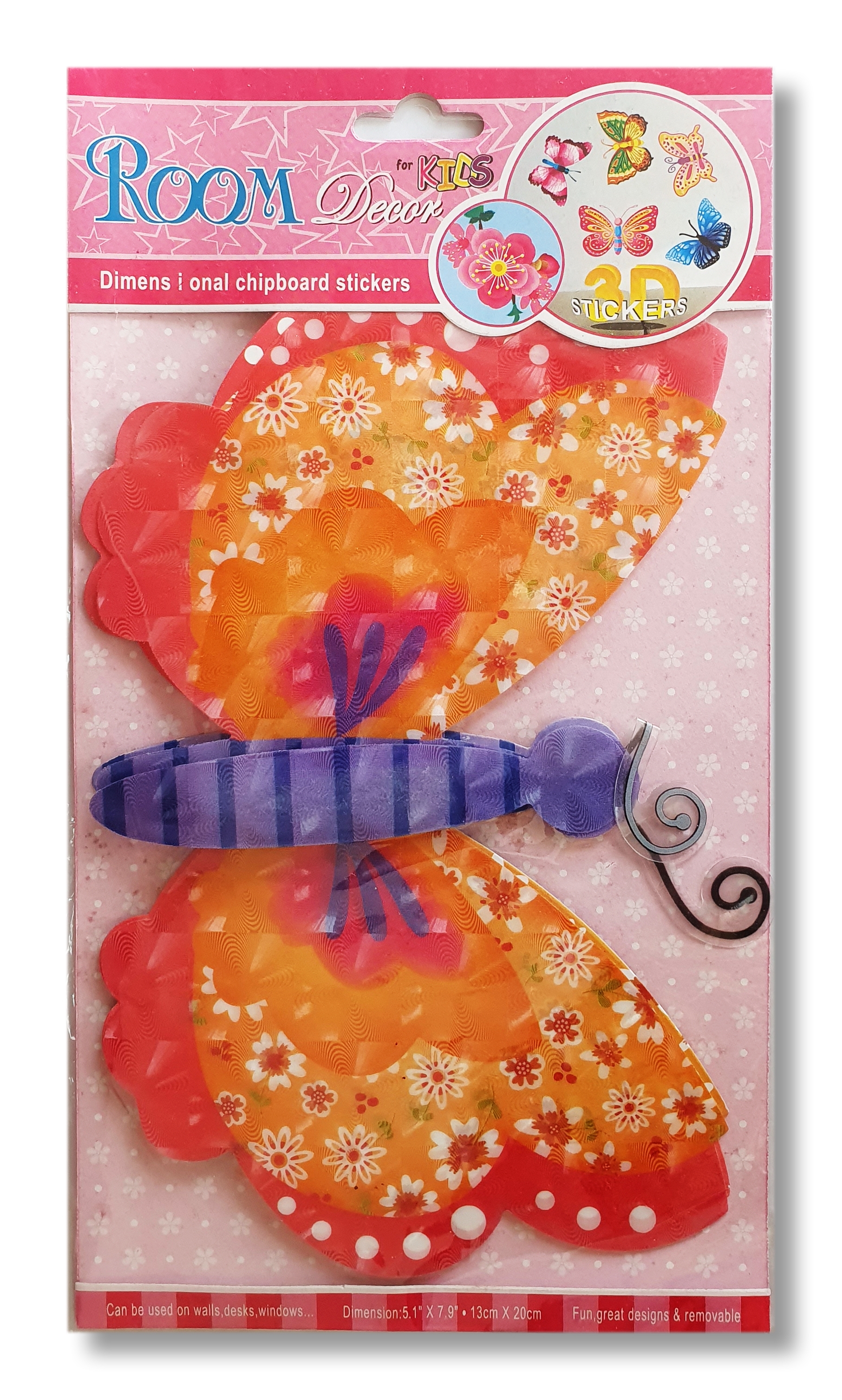 Fluture 3D decorativ pentru pereti (4) Fluture 3D decorativ pentru pereti (4)