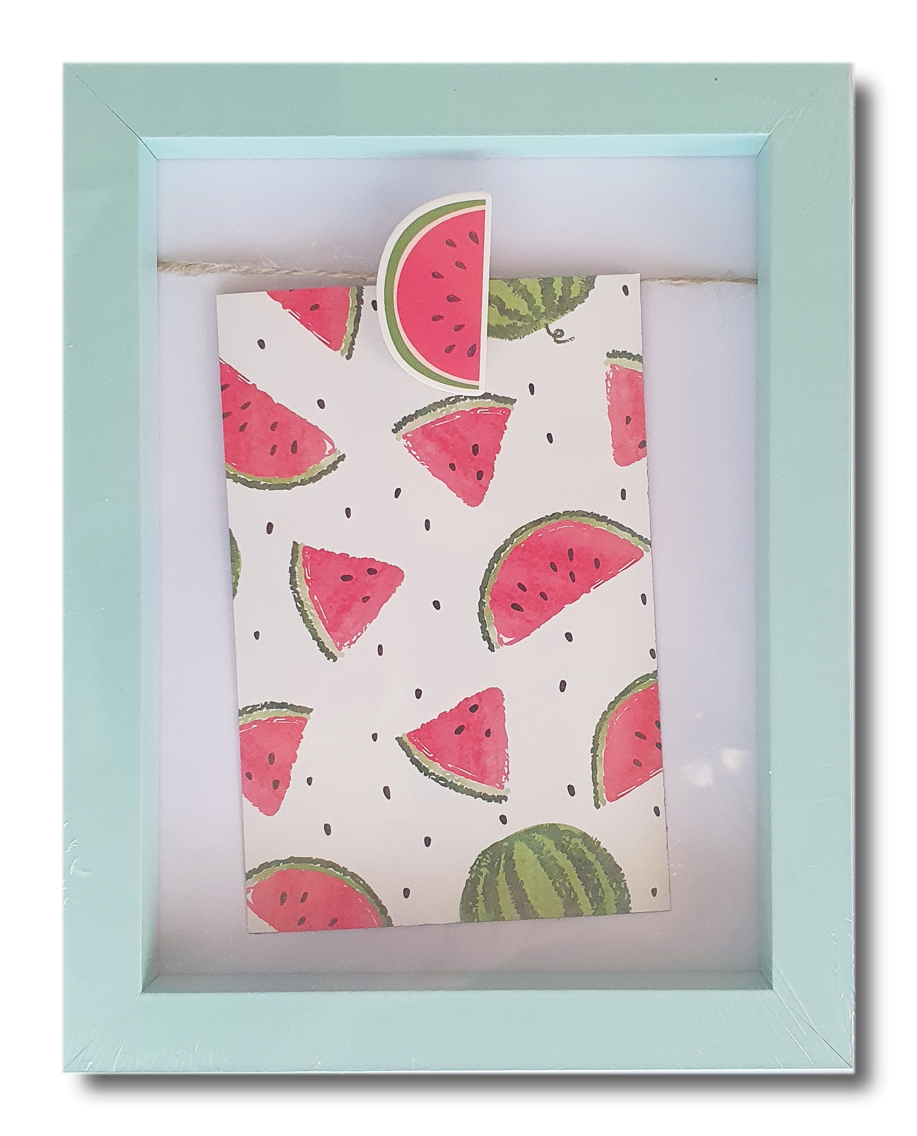 Rama foto turcoaz - 1 poza de 10x15cm Rama foto turcoaz - 1 poza de 10x15cm