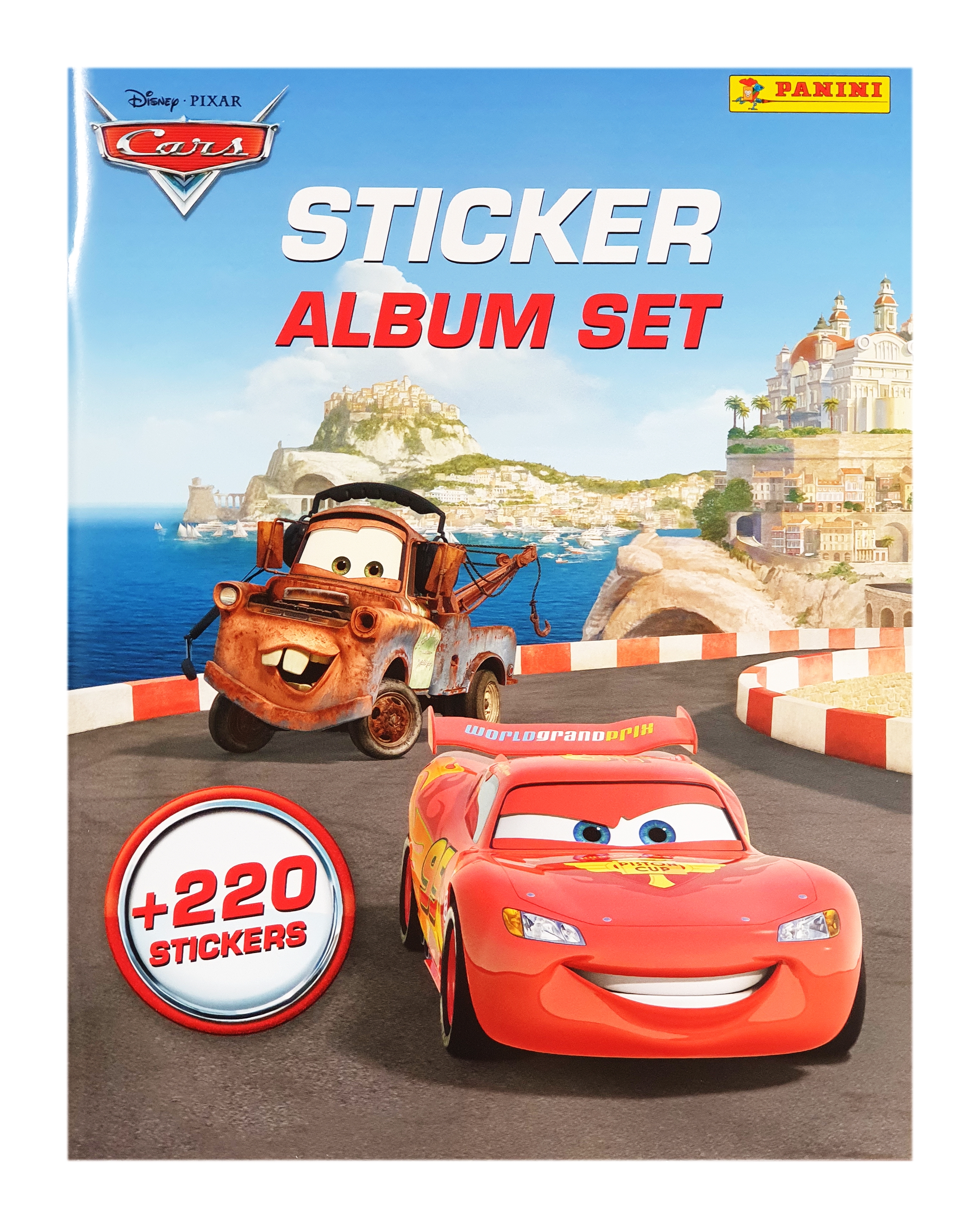 Carte cu activitati cu 220 stickere - Cars (4+) Carte cu activitati cu 220 stickere - Cars (4+)