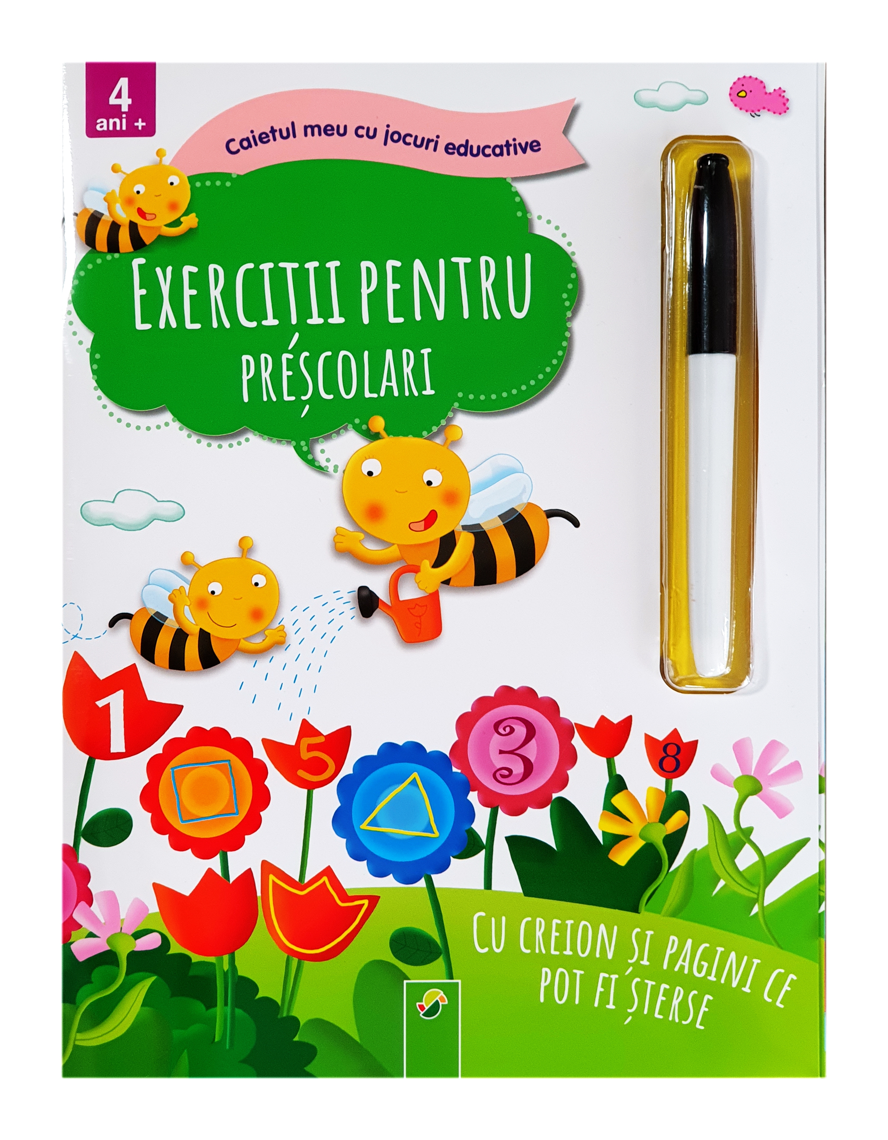 Caietul meu cu jocuri educative - Exercitii pentru prescolari (4+) Caietul meu cu jocuri educative - Exercitii pentru prescolari (4+)