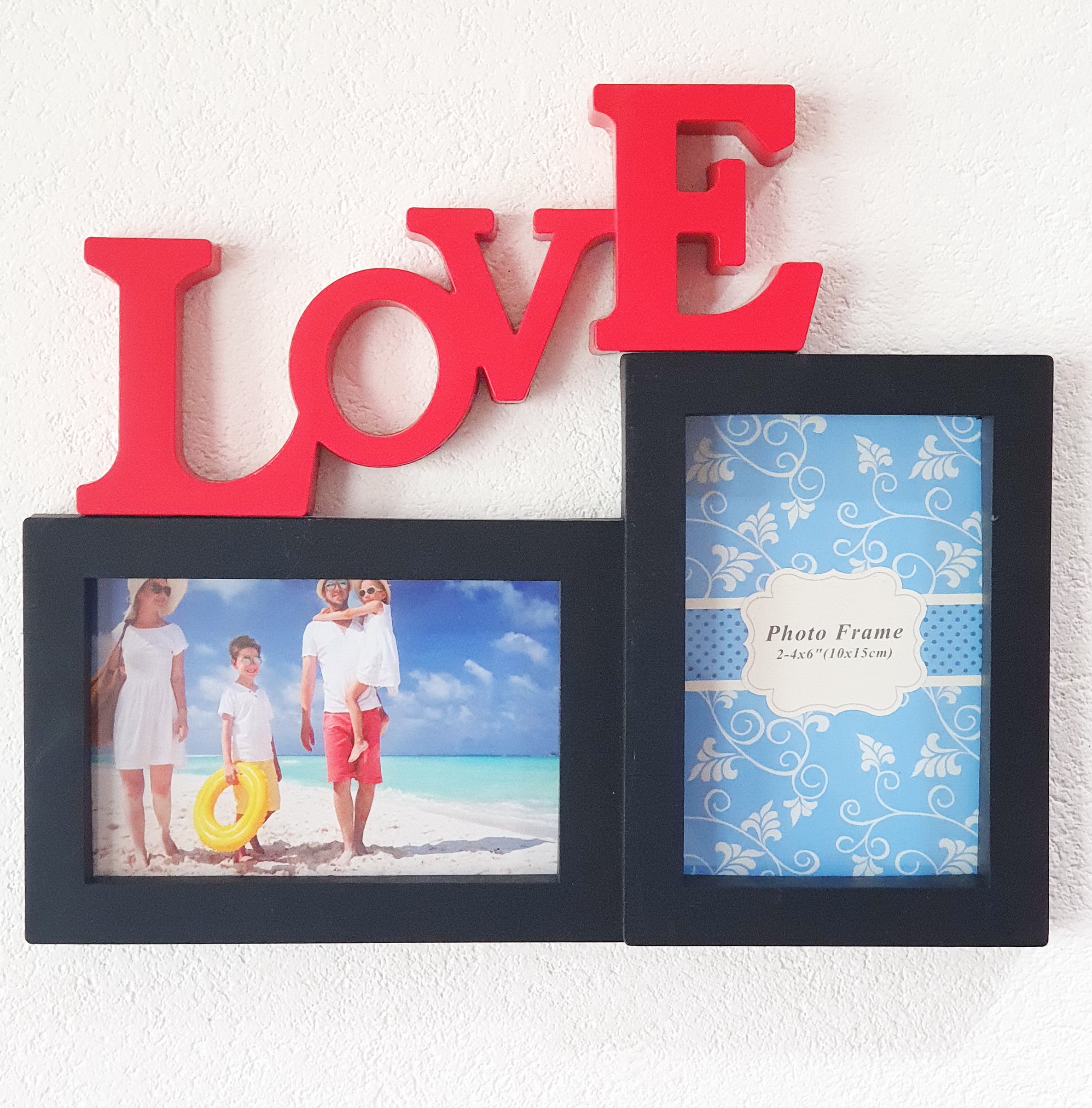 Rama foto dubla love cu 2 poze Rama foto dubla love cu 2 poze