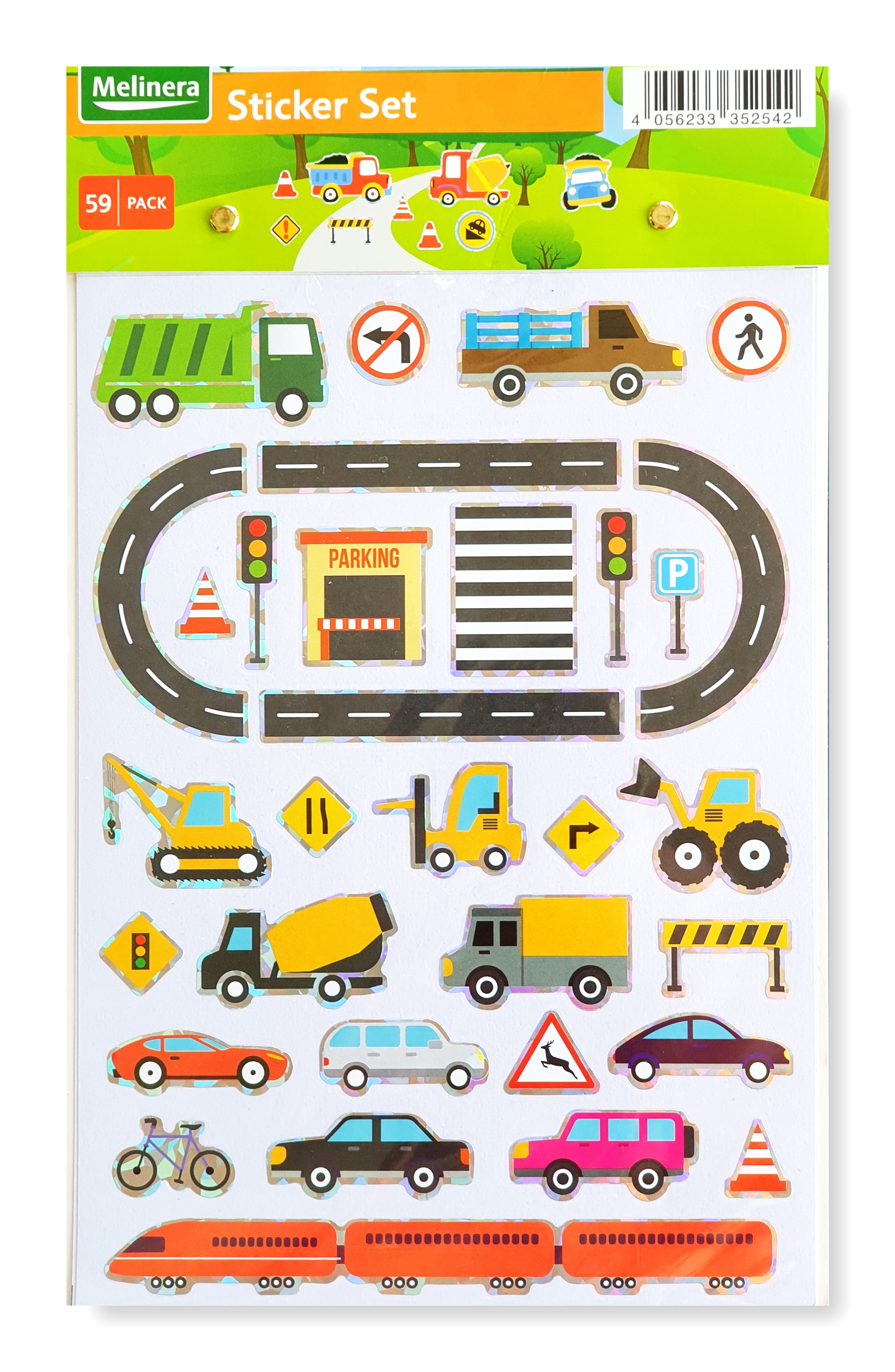 Set 59 autocolante, Autovehicule Set 59 autocolante, Autovehicule