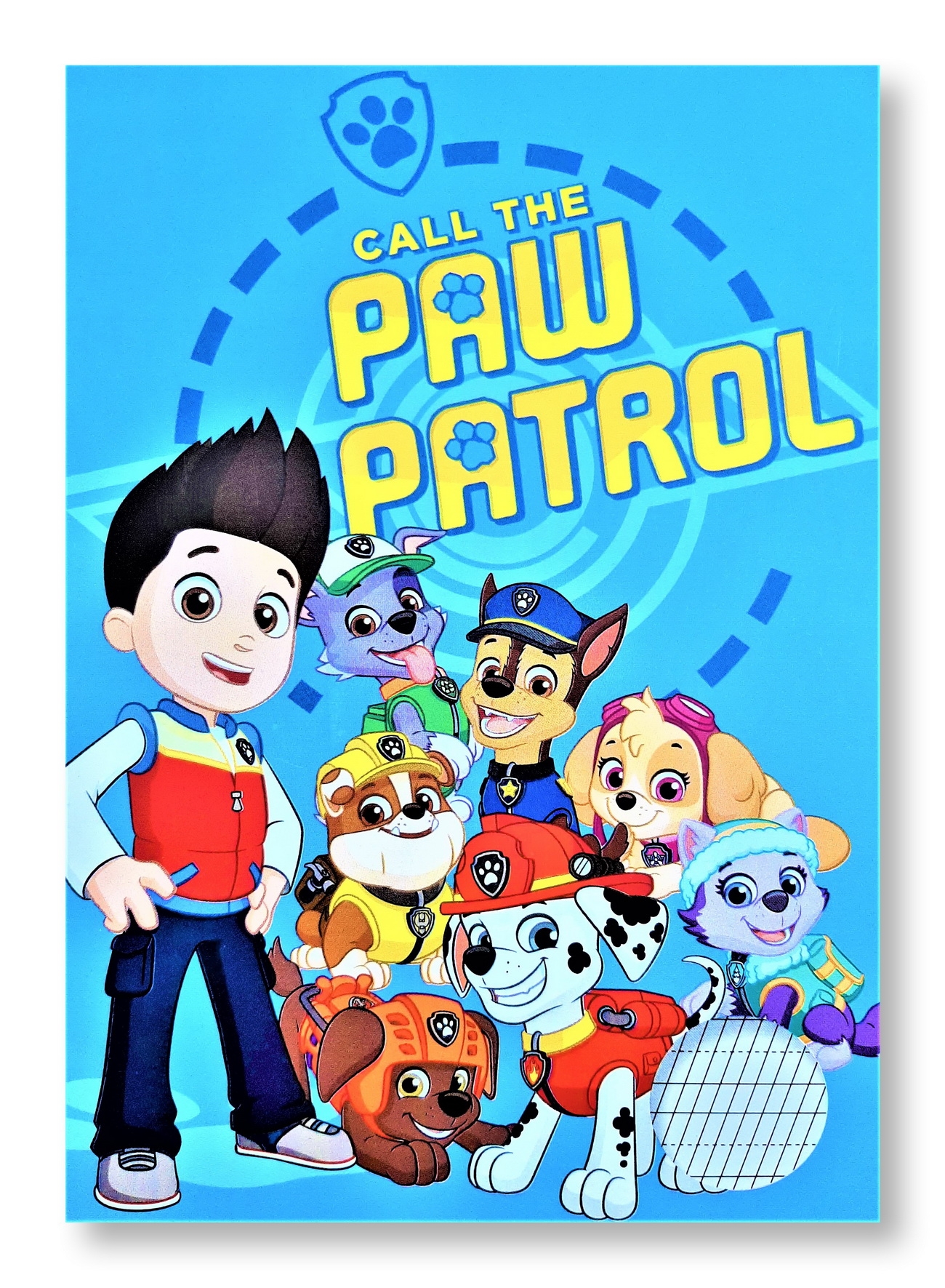 Caiet dictando, Tip 1, A5, 20 file - Paw Patrol
