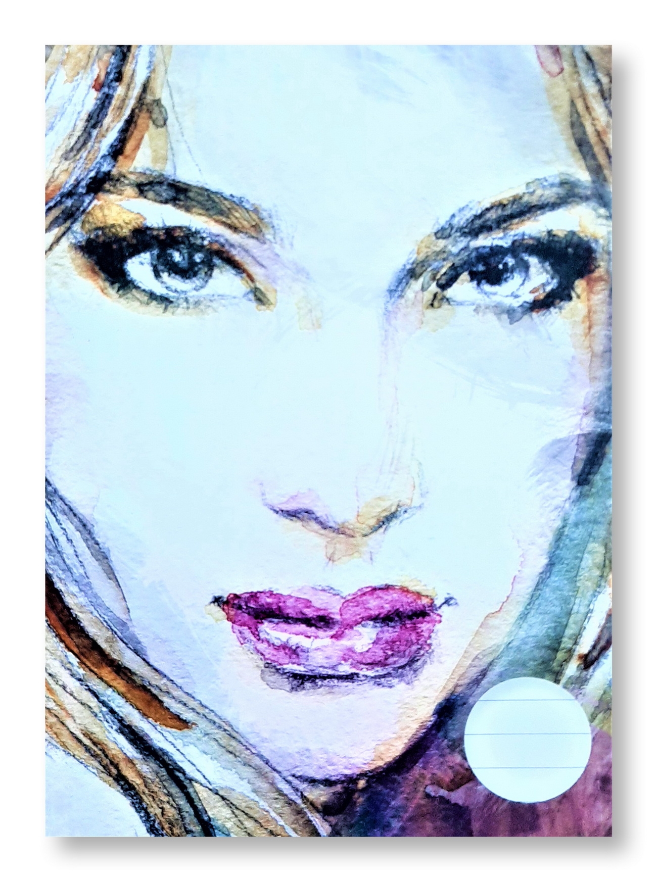 Caiet dictando, A5, 60 file - O fata desenata Caiet dictando, A5, 60 file - O fata desenata