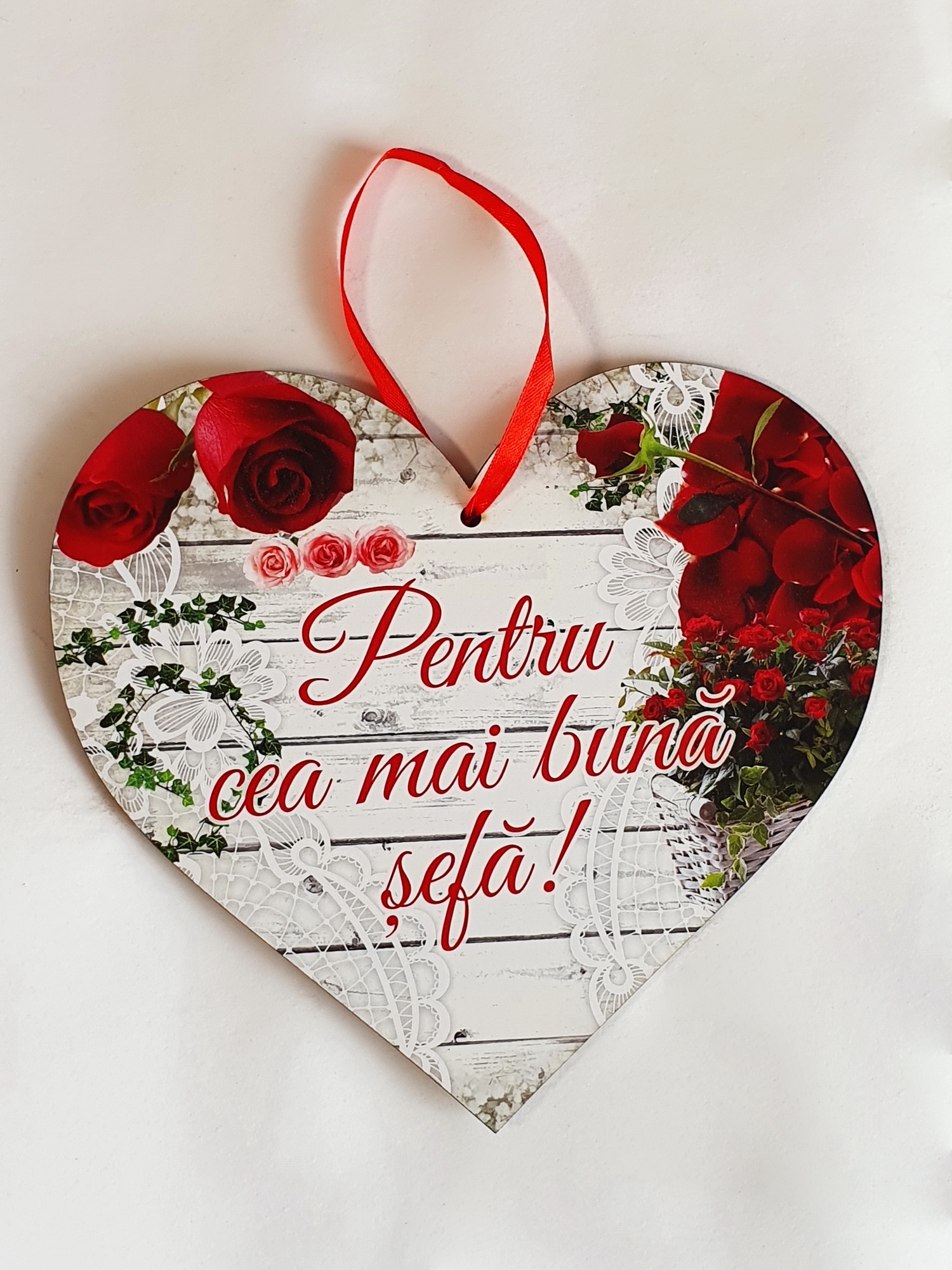 Tablita perete -  Pentru cea mai buna sefa Tablita perete -  Pentru cea mai buna sefa