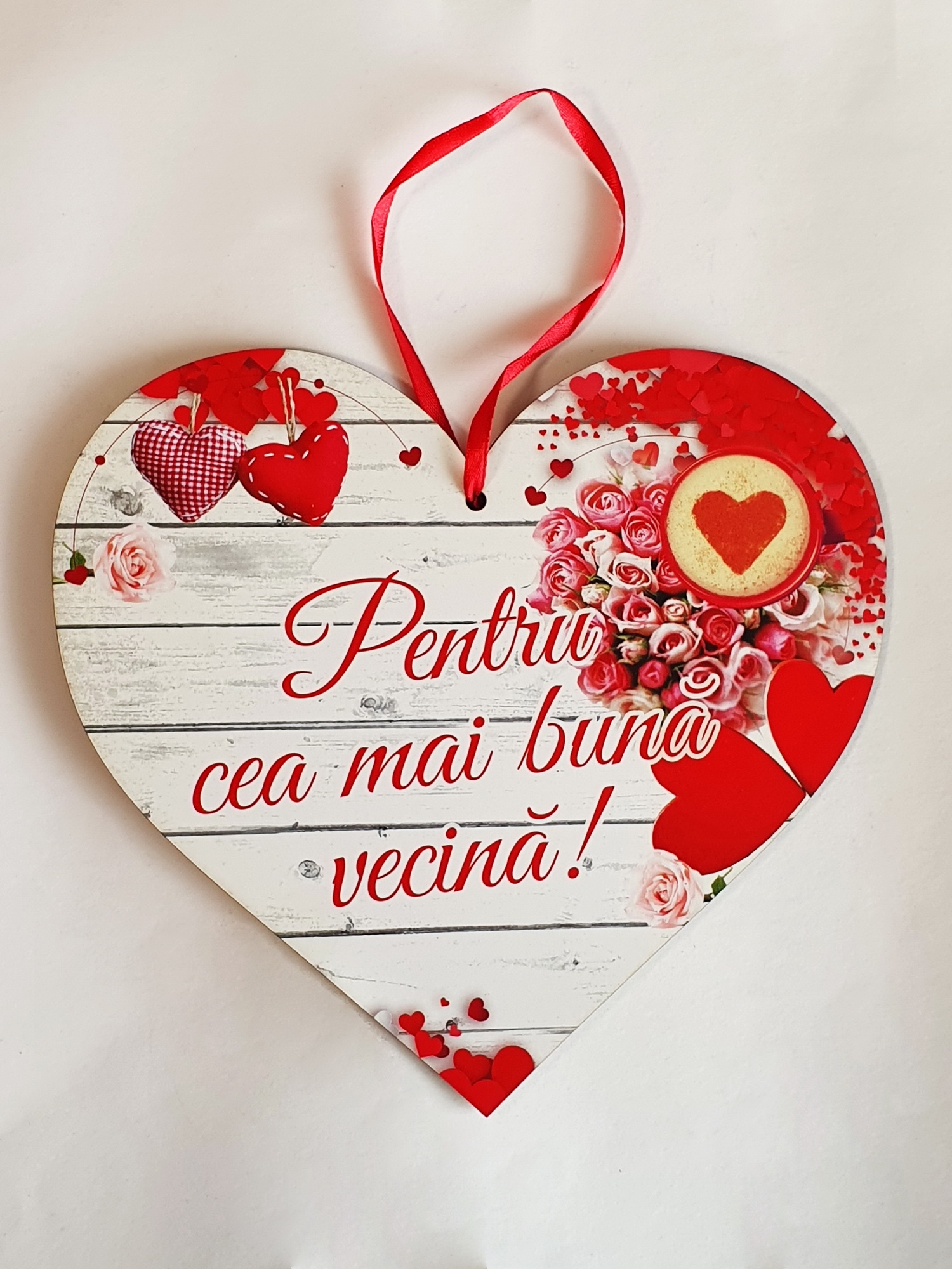 Tablita perete -  Pentru cea mai buna vecina Tablita perete -  Pentru cea mai buna vecina