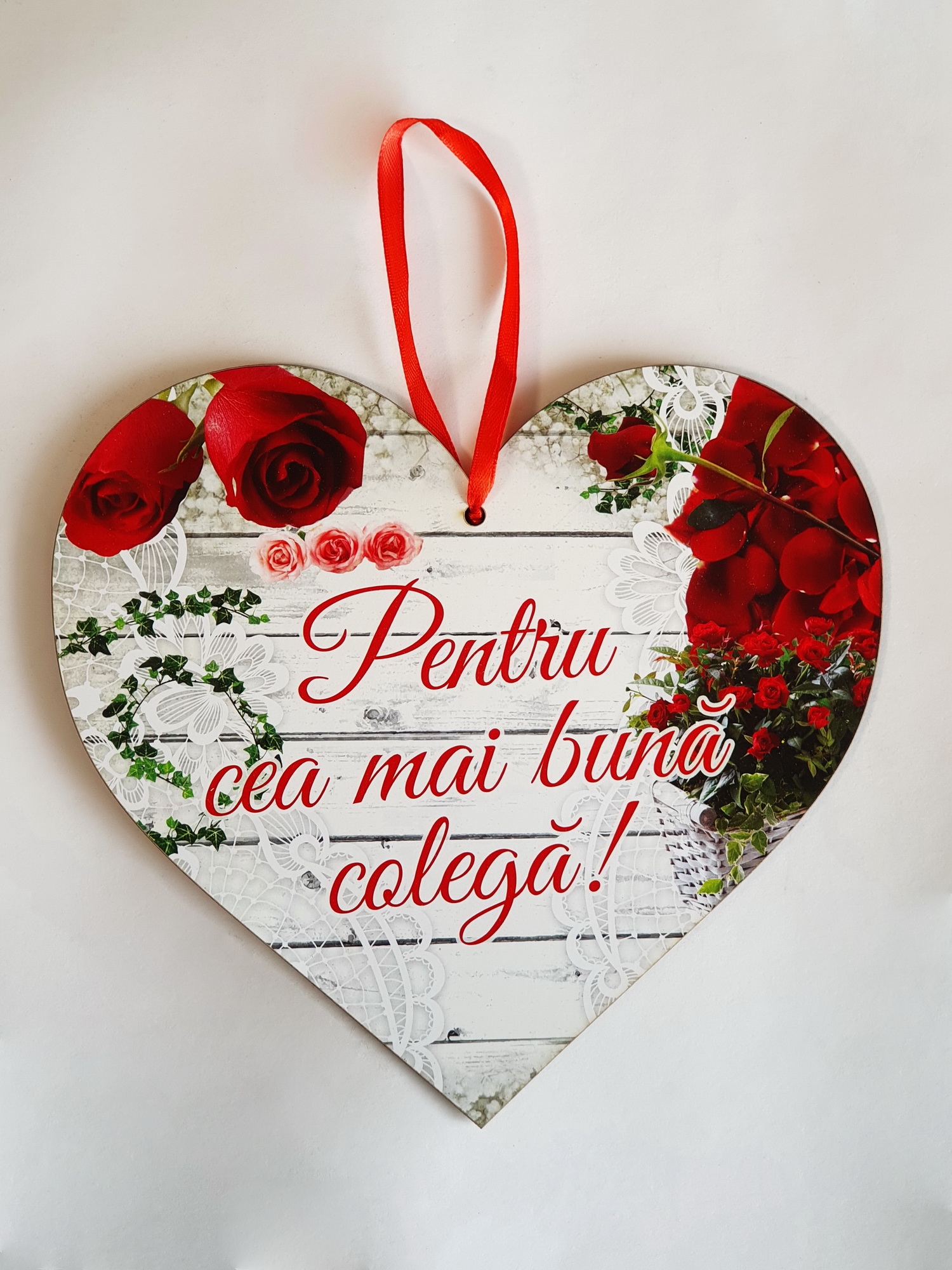 Tablita perete -  Pentru cea mai buna colega Tablita perete -  Pentru cea mai buna colega