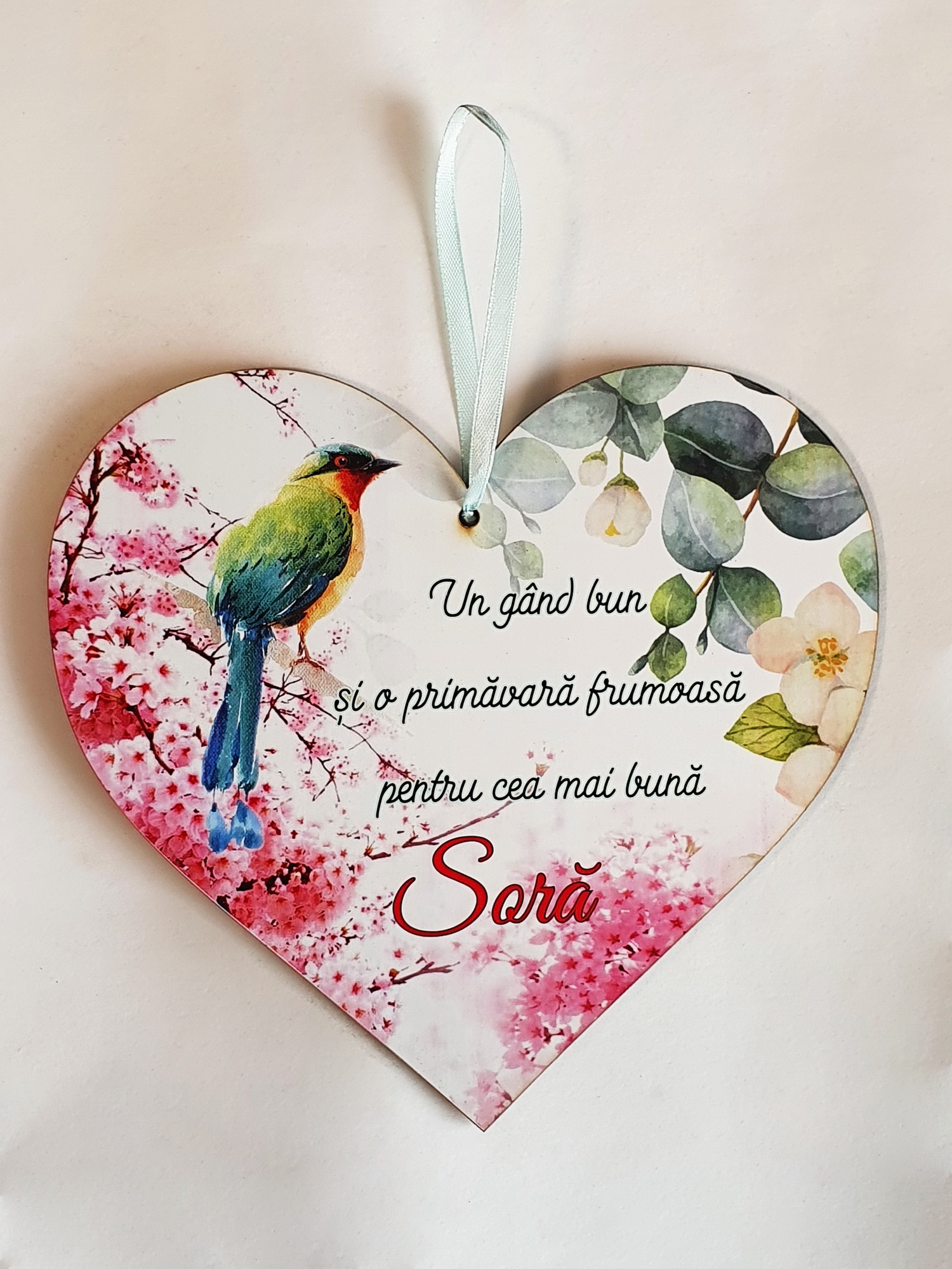 Tablita perete -  Pentru cea mai buna sora Tablita perete -  Pentru cea mai buna sora