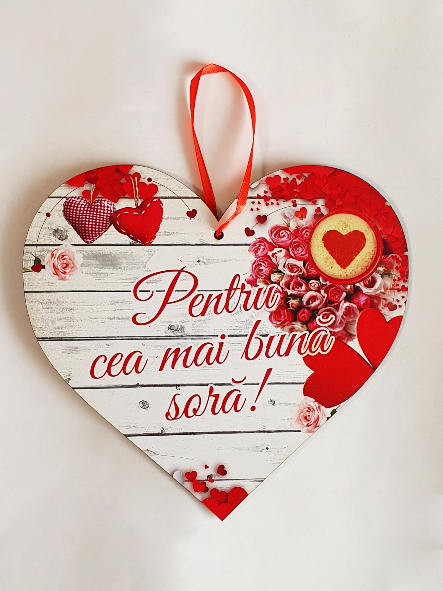 Tablita perete -  Pentru cea mai buna sora Tablita perete -  Pentru cea mai buna sora