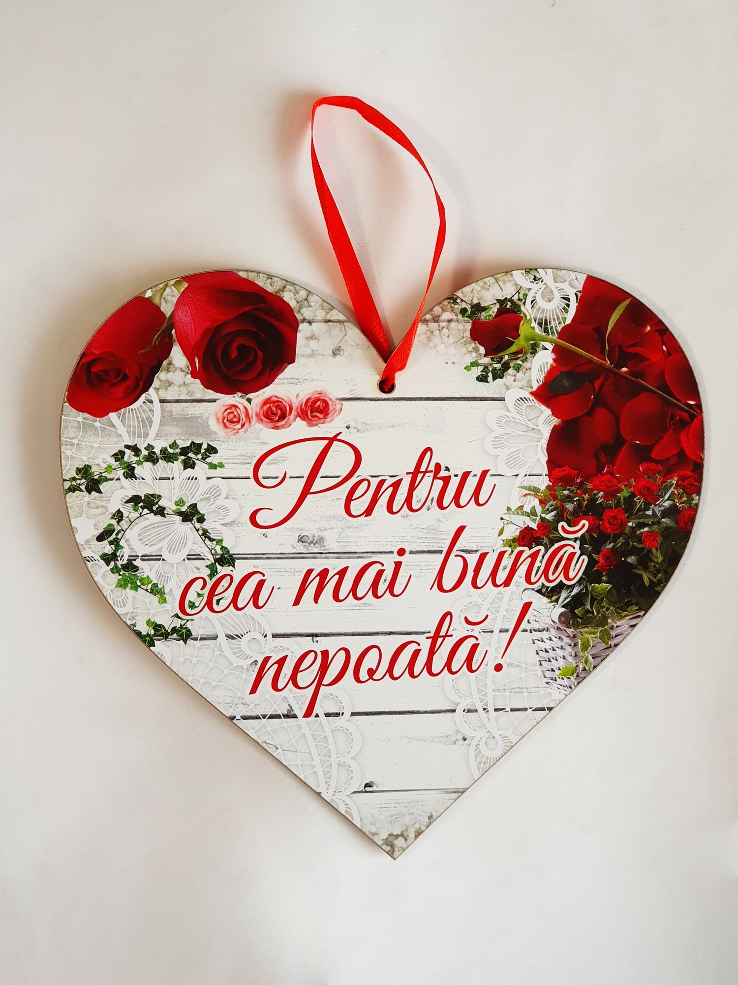 Tablita perete -  Pentru cea mai buna nepoata Tablita perete -  Pentru cea mai buna nepoata