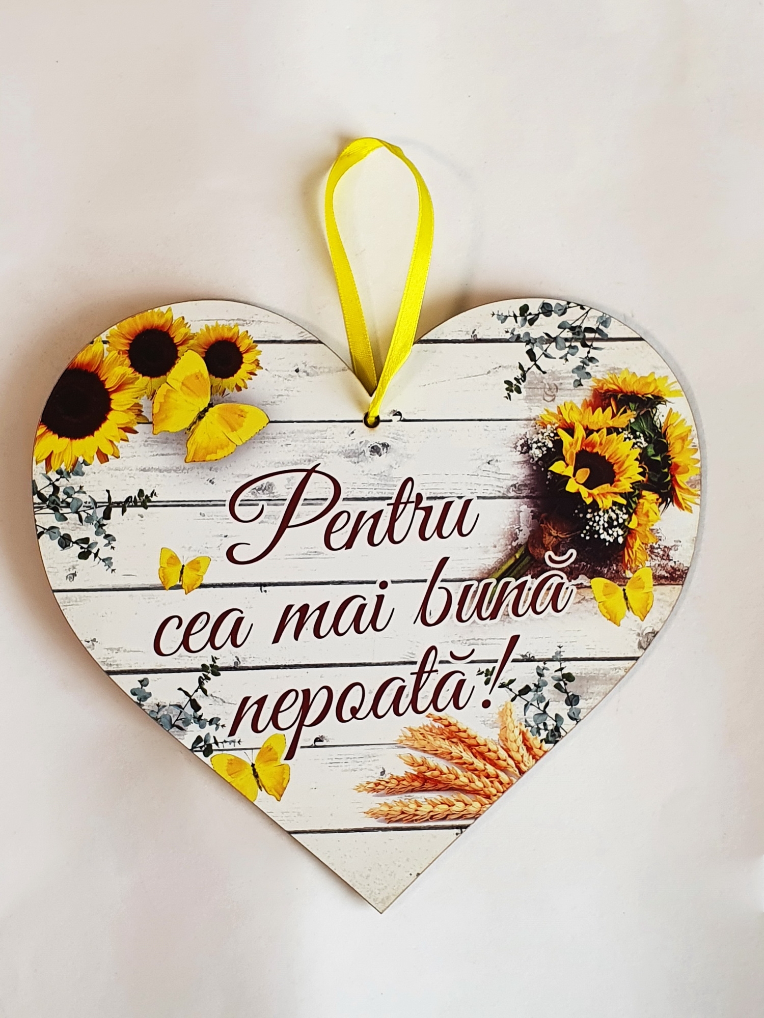 Tablita perete -  Pentru cea mai buna nepoata Tablita perete -  Pentru cea mai buna nepoata