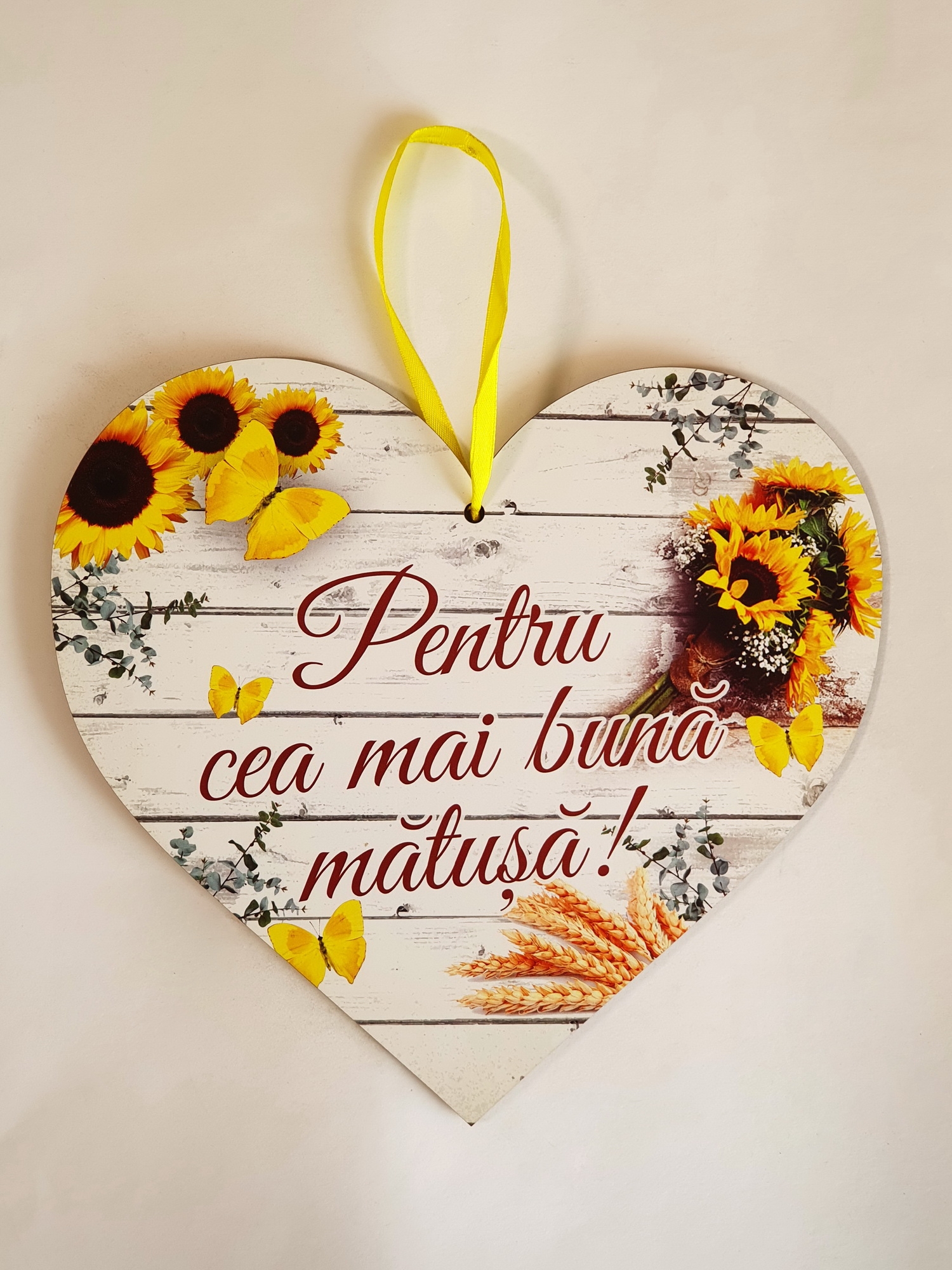 Tablita perete -  Pentru cea mai buna matusa Tablita perete -  Pentru cea mai buna matusa
