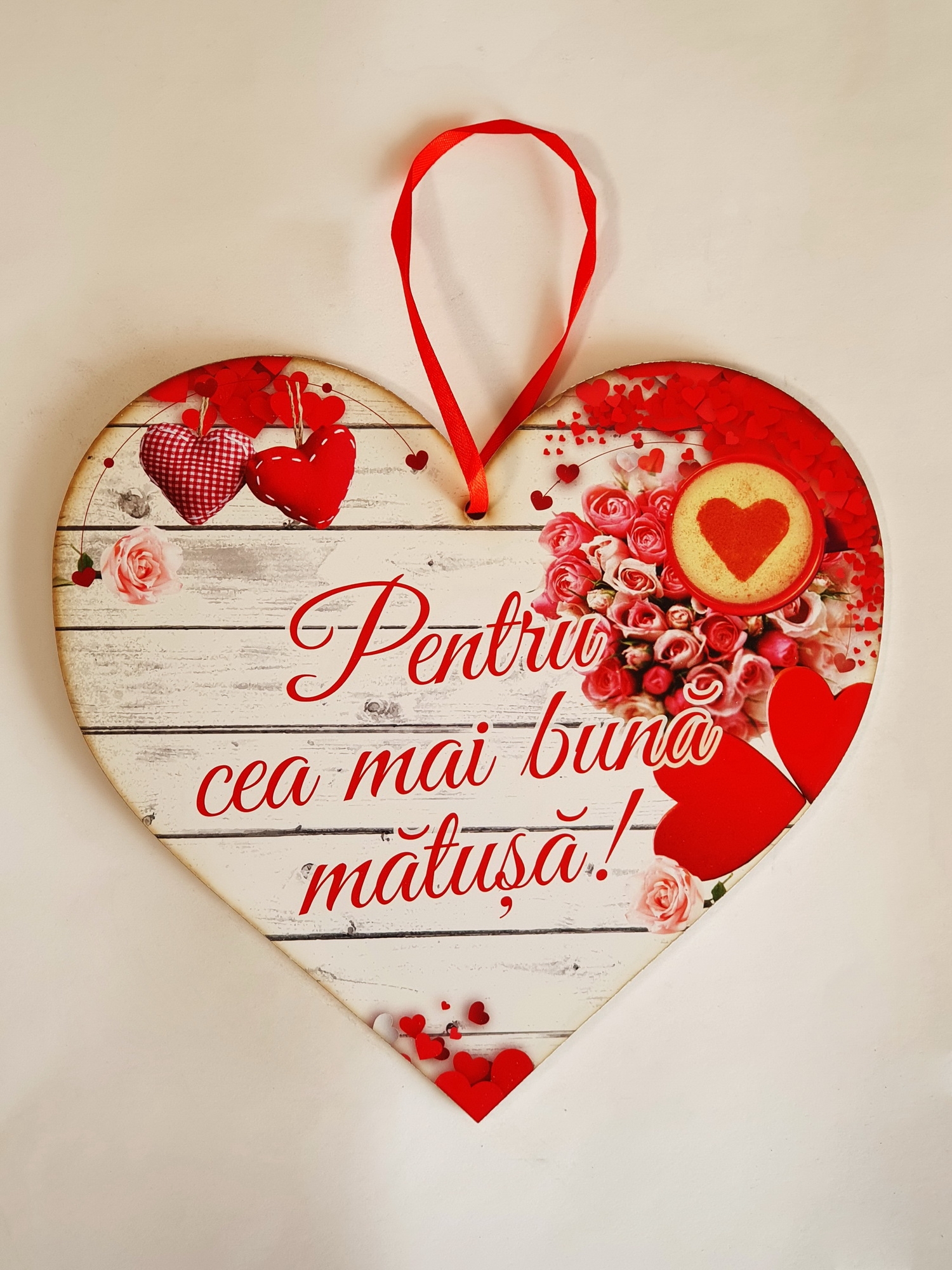 Tablita perete -  Pentru cea mai buna matusa Tablita perete -  Pentru cea mai buna matusa